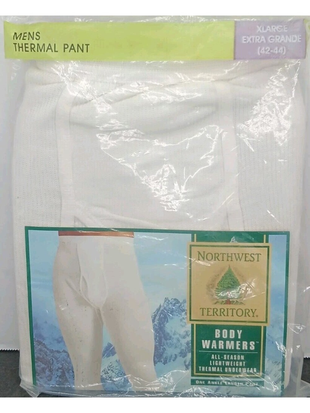 New Northwest Territory Men Thermal Underware bottoms pants XLarge 42-44 NOS